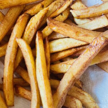 Zelfgemaakte friet